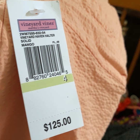 NWT Vineyard Vines peach - Picture 2 of 5